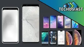 Google Pixel 4 and Pixel 4 XL size comparison with Apple, Samsung, Huawei and more