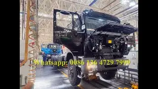 How to produce beiben 2642 truck 6*6 drive chassis ?