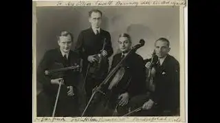 Kolisch Quartet (192?-194?): Schubert: String Quartet no.15 & 13  (London 1934)
