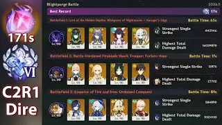 6.3 Stygian Onslaught | Dire 171s | Nefer Premium | Jean Cheese | C6 Yelan Hyper | Genshin Impact