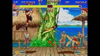 Super Street Fighter II X: Grand Master Challenge - Vega vs. Cammy 2