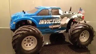 Helion Invictus 4wd monster truck first run