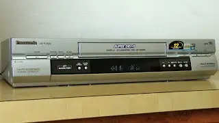 Panasonic VCR 750x Jet Rewind Feature