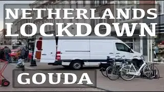 EXCLUSIVE - GOUDA THE NETHERLANDS ON COVID19 CORONA LOCKDOWN #COVID19 #QUARANTINE