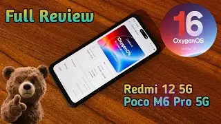 🔥i TRIED Oxygen OS 16 PORT Rom IN Redmi 12 5G/Poco M6 Pro 5G| OxygenOS 16 Features| Don't Miss 