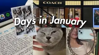 Days in my life, dear January&hellip; | photobooth, jkt friend, new case, coach bag, 3hrs of study