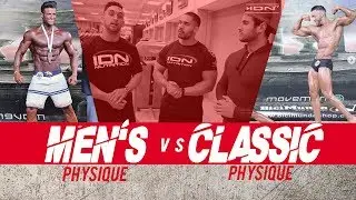 Men's Physique y Classic Physique / Principales diferencias