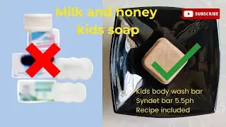 best Baby soap recipe /How to make homemade best soap for kids | Natural & Chemical-Free Kids Soap