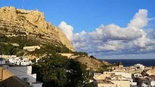 Castillo de Santa B&aacute;rbara Timelaps
