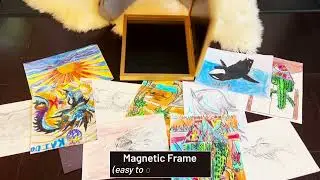Three Orchids Kids Artwork Frames Changeable
