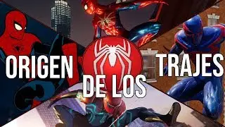 Spider Man (PS4) Historia y Origen de TODOS los traje (Incluye DLC) | ZEO