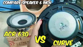 compare speaker curve vs speaker acr 630 miniatur sound 6 inch