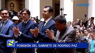 Gobierno presenta a su gabinete