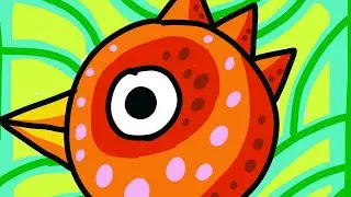 Draw a Bird with Geometric Shapes! Art Activity for PK - 2nd Grade Kids | ABC Drawings.com