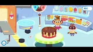 Dr Panda TownTales Schooled Barkery Cake Games 