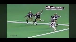 Winnipeg Blue Bombers: The AMAZING Charles Roberts w/ a 70 yard TD! #CFL #bluebombers