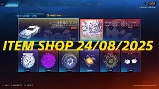 Rocket League item shop today 24/08/2025 - DOMINUS ORANGE