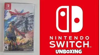 DRAGON QUEST 1 И 2 ​​HD-2D REMAKE NINTENDO SWITCH РАСПАКОВКА ИГРЫ