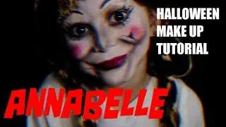 CREEPY DOLL Halloween  Makeup Tutorial - ANNABELLE - The Conjuring + BLOOPERS ❀ Pretty Flower ❀