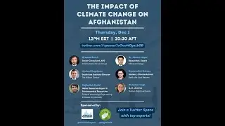 Impact of Climate Change on Afghanistan, Dec 2022