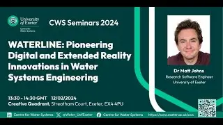WATERLINE Pioneering Digital and Extended Reality Innovations in Water Systems Engineering