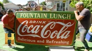 American Pickers: SERIOUS CASH for 1930's Coca-Cola Sign (Season 23) | History