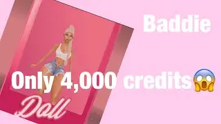 How to make a imvu baddie with only (4,000) credits
