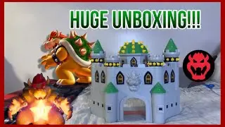 Deluxe Bowser&rsquo;s Castle Playset Jakks Pacific Unboxing
