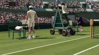 Djokovic vs  Watanuki Full Ace Tennis  Wimbledon R128 London