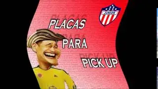 Aqu&iacute; Suena placas para pick up