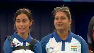 Bronze medal for India in Archery. Sheetal Devi & Rakesh Kumar