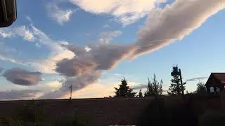 Wave clouds in Reno Nevada