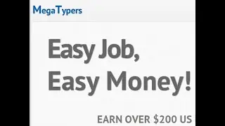 Typing Job  Mega typers Earn money online 2020