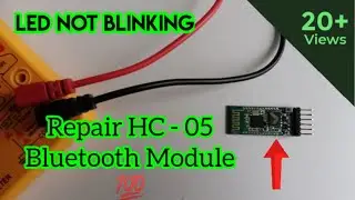 how to repair HC - 05 Bluetooth Module || Bluetooth is not working | solution | tech&you | #arduino