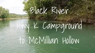 От кемпинга Black River Highway K до Макмиллиан-Холлоу