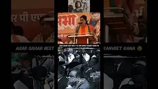 Asad Sahab Best Reply To Ranveet Rana BJP Govt PM modi 👍💯 #asaduddinowaisi #aimim #duet #bjp #pmmodi