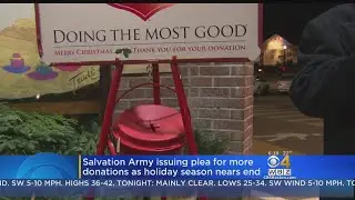 Salvation Army Issues Urgent Plea To Reach Holiday Season Fundraising Goal