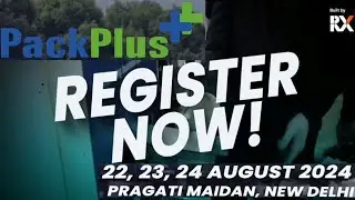 PACKPLUS 2024, Delhi || India's Leading Packaging Exhibition || @rxindia