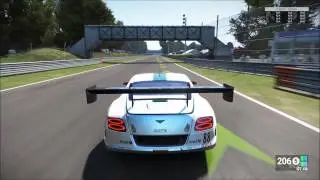 Bentley Continental GT3 - Project CARS - Test Drive Gameplay (PC HD) [1080p]
