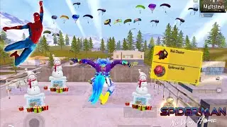 SPIDERMAN MODE IN LIVIK😰 FULL FLY GAMEPLAY🔥 PUBG Mobile