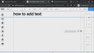 Text element - Wix Website builder ( Tagalog tutorial )