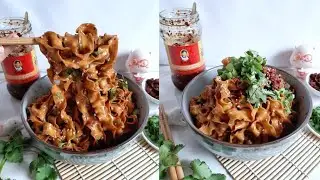 10 minute Ma Jiang Mian | Chinese Sesame Noodles | 麻醬麵 #sesamenoodles