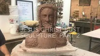 JESUS CHRIST BUST SCULPTURE
