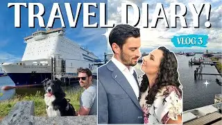 P&O Ferries from Rotterdam to Hull, Drive to Glasgow & Loch Lomond! SCOTLAND ROAD TRIP VLOG 3