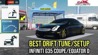 Best Drift Tune/Setup *NEW* Infiniti G35 Coupe/Equator D in Car X Drift Racing Online Ps5