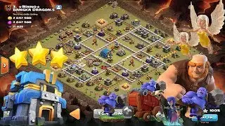 WAR Clear TH12 3 star new update 2018 with combo BOWLER WITCH Ep2