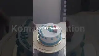 Janmashtami cake #janmashtamispecial #shortvideo #janmashtami #krishnacake #cakestyle #themecake