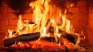 3 Hours Cozy Fireplace 🔥 Relaxing Crackling Fire Sounds for Sleep, Study & Stress Relief (4K) #relax
