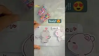 Friendship Day Card for BFF 🍡💞 #shorts #youtubeshort #diy #friendshipcard #afraheem