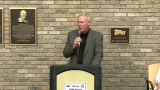 Hall of Fame Induction Ceremony for John Barr and Al Goldis
